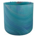 11" Kent Small Swirl Glass Vase - Blue