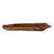 39" Teak Wood Long Bowl - Natural