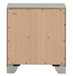 Madison - Nightstand - Silver Champagne