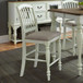 Cumberland Creek - Slat Back Counter Chair (RTA) - Nutmeg / Buttermilk