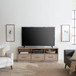 City Scape - Entertainment TV Console - Burnished Beige