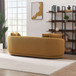 Dylan - Modern French Boucle Sofa - Dark Yellow