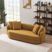 Dylan - Modern French Boucle Sofa - Dark Yellow