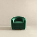 Elise - Mid-Century Modern Swivel Chair - Dark Green