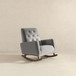 Demetrius - Rocking Chair - Gray / Light Gray