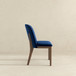 Kaitlyn - Dining Chair (Set of 2) - Brown / Navy Blue