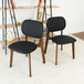 Kelsey - Dining Chair (Set of 2) - Black / Brown