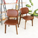 Kelsey - Dining Chair (Set of 2) - Brown / Natural