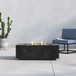 Propane Outdoor Modern Fire Pit Table - Charcoal