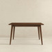 Levi - Modern Rectangular Dining Kitchen Table - Brown
