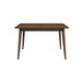 Levi - Modern Rectangular Dining Kitchen Table - Brown