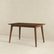 Levi - Modern Rectangular Dining Kitchen Table - Brown