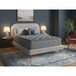 Comfort Care - 13" King Size Hybrid Mattress, Plush Comfort - Gray / Blue