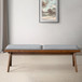 Keira - Bench - Brown / Light Gray