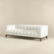 Melissa - Mid-Century Modern Sofa - Brown / White