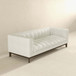 Melissa - Mid-Century Modern Sofa - Brown / White