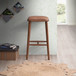 Jason - Bar Stool - Brown / Light Tan