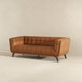 Addison - Leather Sofa - Brown / Rustic / Tan
