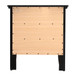 3 Drawer Nightstand - Black