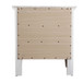 3 Drawer Nightstand - White