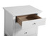 3 Drawer Nightstand - White