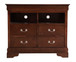 TV Media Chest Traditional Style - Cappuccino