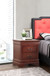 Louis Phillipe - Elegant Nightstand - Cherry