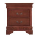 Louis Phillipe - Elegant Nightstand - Cherry