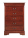 Traditional Style Storage Chest - Cherry