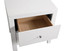 Transitional Nightstand - White