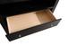 Elegant Transitional Media Chest - Black
