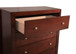 Modern Elegant Transitional Storage Chest - Cherry