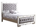 King Bed Modern - Silver Champagne