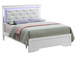 King Elegant Bed - Silver Champagne