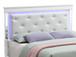 King Elegant Bed - Silver Champagne
