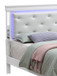 King Elegant Bed - Silver Champagne
