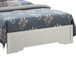 King Elegant Transitional Bed - Silver Champagne