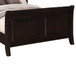 Queen Bed Elegant Transitional - Cappuccino