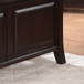 Queen Bed Elegant Transitional - Cappuccino