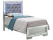 Madison - Twin Bed - Silver Champagne