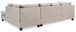 Malone - Sectional - Pearl Silver