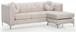 Pompano - Sofa Chaise - Ivory