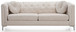 Elegant Contemporary Sofa - Ivory