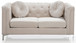 Elegant Contemporary Loveseat - Ivory