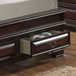 Queen Storage Bed - Cappuccino