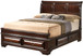 Lavita - Full Storage Bed - Cappuccino
