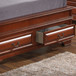 King Storage Bed - Oak