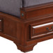 King Storage Bed - Oak