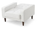 Andrews - Chair Bed - White