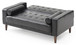 Loveseat Elegant With Versatile Bed Feature - Black